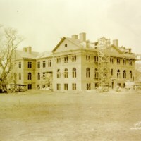Chancellors Hall Construction, 1927