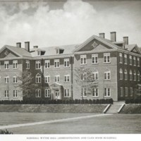 Marshall-Wythe Hall, Circa 1936.